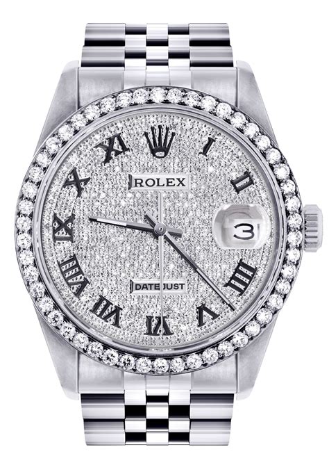 rolex met diamanten|rolex diamond watches.